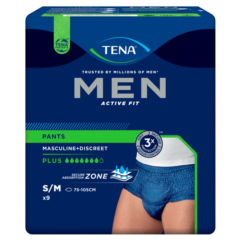 Tena Men Pants Active Fit Plus Medium 9 Stück